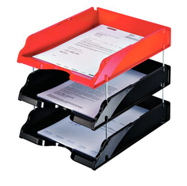 Set 4 distanziatori metallo per vaschette transit esselte