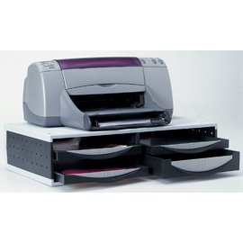 Supporto macchine 4 cassetti - 24004 fellowes
