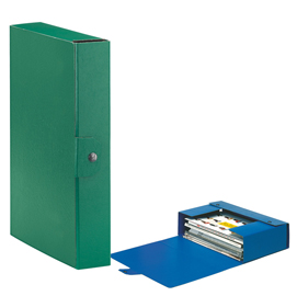 Scatola progetto c26 25x35cm dorso 6 verde esselte