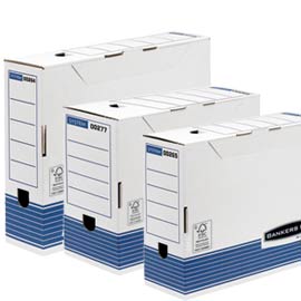 Scatola archivio a4 dorso 80mm bankers box system