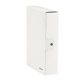 Scatola progetto wow dorso 8cm bianco metal leitz
