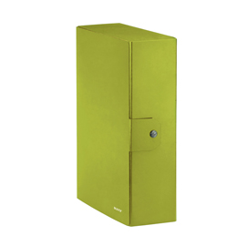 Scatola progetto wow dorso 10cm verde metal leitz