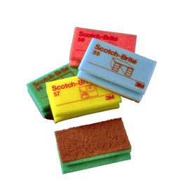 Spugna accoppiata blu - per ufficio - scotch brite®55