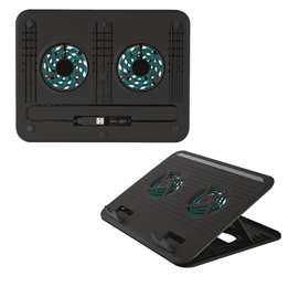 Supporto notebook cyclone cooling stand trust