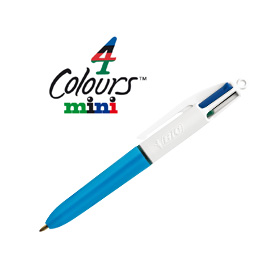Scatola 12 penna sfera scatto colours™ mini 1,0mm bic