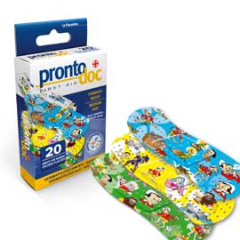 Scatola 16 cerotti kids tatoo prontodoc