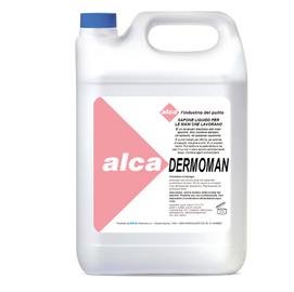 Sapone liquido 5lt per sporco medio dermoman alca