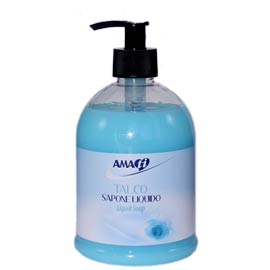 Sapone liquido in dispenser 500ml talco