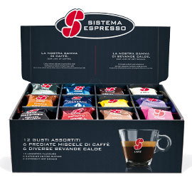 Set degustazione 36 capsule ass. Caffe' e bevande essse caffe'