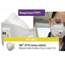 Scatola 5 mascherine 8710 classic ffp1 senza valvola