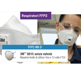 Scatola 20 mascherine 8810 classic ffp2 senza valvola