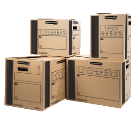 Scatola traslochi 31x31x39cm classic cargo fellowes