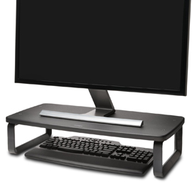 Supporto monitor plus largo - nero - monitor max 18kg - kensington
