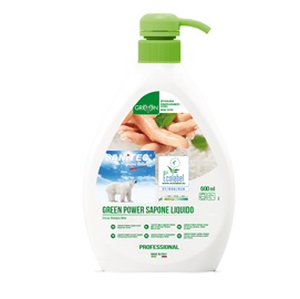 Sapone liquido 600ml green power sanitec