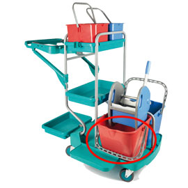Secchio di ricambio per carrello evolution in factory