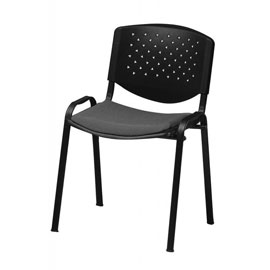 Sedia attesa dado d4d4 grigio chiaro senza braccioli