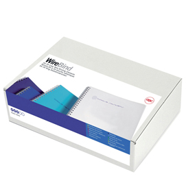 Scatola 100 dorsi metallo passo 3:1 34 anelli - 5mm - argento - gbc
