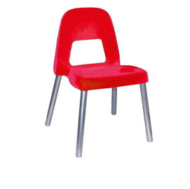 Sedia per bambini piuma h31cm rosso cwr
