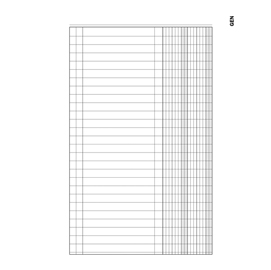 Scadenzario spiralato gennaio/dicembre 8pag. X mese 24x17cm se134648000 semper