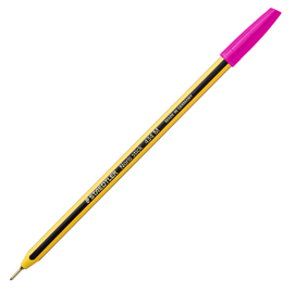 Scatola 10 penna a sfera 434 noris stick magenta 1,0mm staedtler