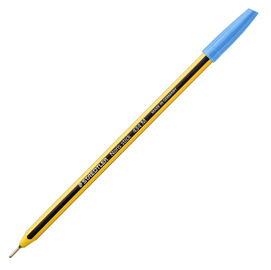 Scatola 10 penna a sfera 434 noris stick azzurro chiaro 1,0mm staedtler