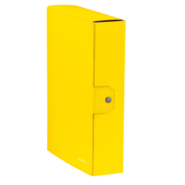 Scatola progetto wow dorso 8cm giallo leitz