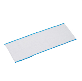 Swispo mop 50 panni 44x14cm bianco con bordo blu