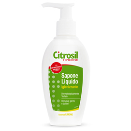 Sapone liquido antibatterico - agrumi - 250 ml - citrosil