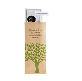 Set barba linea cortesia natura - leone - conf. 50 pezzi