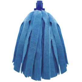 Supermop microtuff - in microfibra - azzurro - vileda