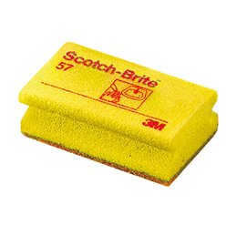 Spugne accoppiate - giallo - scotch-brite - conf.10 pezzi