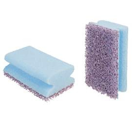 Spugne abrasive - viola - scotch-brite - conf. 6 pezzi