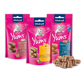 Snack cat yum per gatti - gusto formaggio - 40 gr - vitakraft