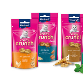 Snack crispy crunch superfood - gusto pollame - 60 gr - vitakraft