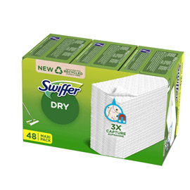 Swiffer dry - scatola 48 panni ricarica usa&getta