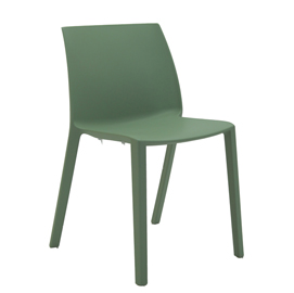 Seduta attesa dory s - senza braccioli - verde - unisit