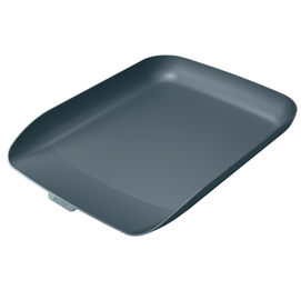 Set vaschetta portacorrispondenza + vassoio grigio cozy - leitz