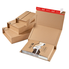 Scatola postale fustellata unipac - 380 x 290 x 80 m - colompac