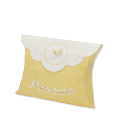 Scatolina portaconfetti - cresima - carta - 10 x 8 x 3 cm - big party - conf.25 pezzi