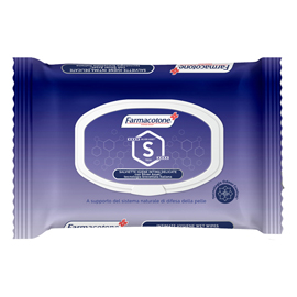 Salviette igiene intima delicate silver asset - farmacotone - conf. 20 pezzi