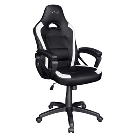 Sedia gaming ergonomica gxt 701w ryon - nero -trust