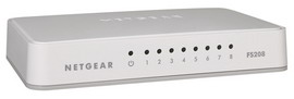 Switch a 8 porte 10/100 mbps autosensing e mdi-mdx