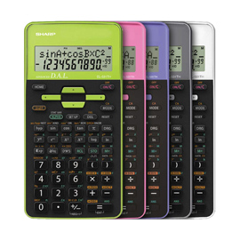 Sharp - calcolatrice scientifica - verde - el531thbgr