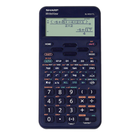 Sharp - calcolatrice scientifica el-w531tl - blu - elw531tlbbl