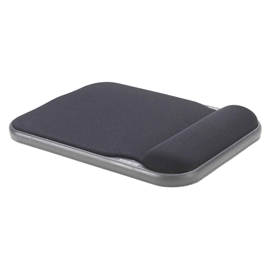 Tappetino per mouse - gel - altezza regolabile - nero - kensington
