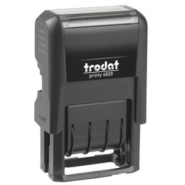 Timbro printy 4.0 dater eco 4820 datario - 4 mm - autoinchiostrante - trodat