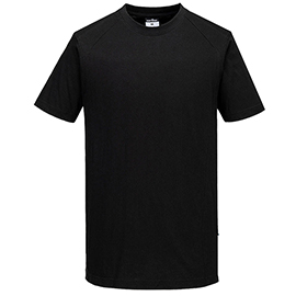T-shirt eco - maniche corte - taglia m - nero - portwest