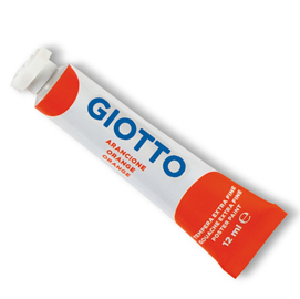 Tempera giotto tubo 4 (12ml) arancione 05