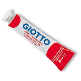 Tempera giotto tubo 4 (12ml) rosso vermiglione 07