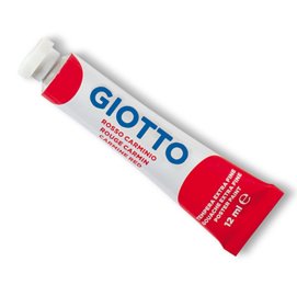 Tempera giotto tubo 4 (12ml) rosso carminio 09